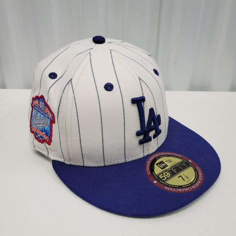 Los Angeles Dodgers MLB 40th Anniversary New Era 59Fifty 7 1/8 Cap Hat Ultimate